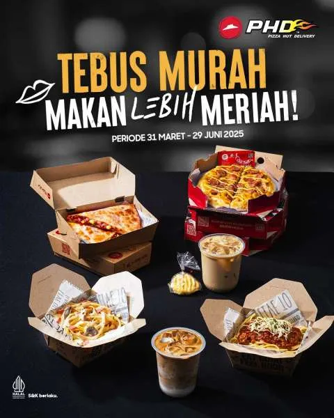 Promo PHD Tebus Murah Menu Favorit