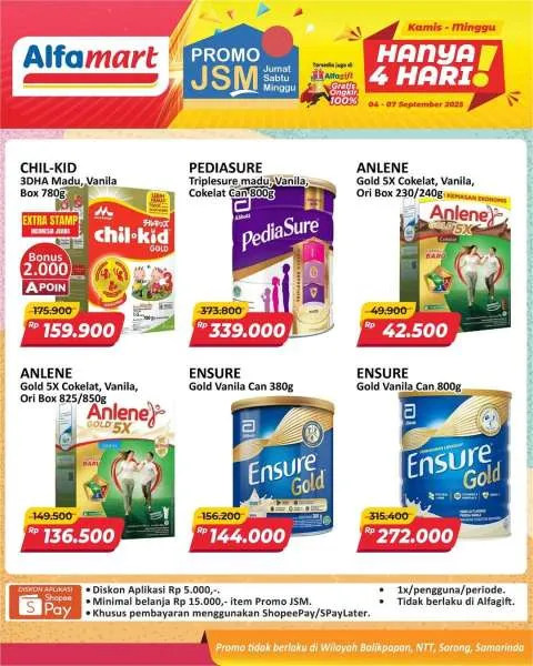 Promo JSM Alfamart Periode 4-7 September 2025