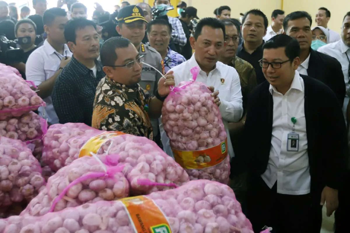 Polri siap lakukan penindakan hukum untuk menjaga bahan pokok selama PSBB