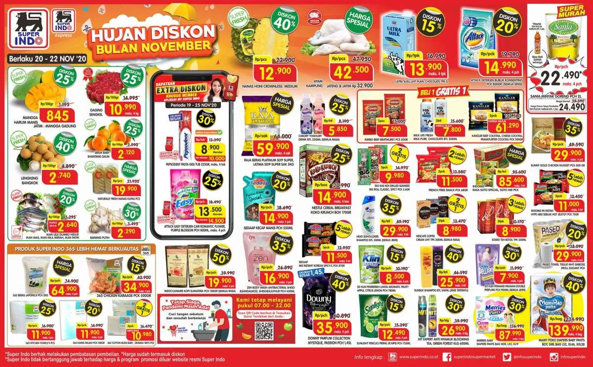 Promo Superindo hari ini 21 November 2020, diskonan weekend!
