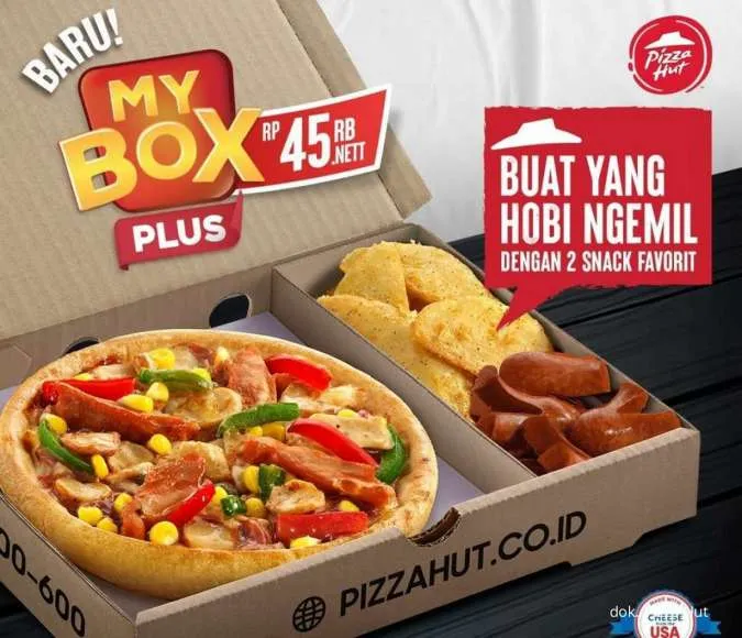 Menu Baru Pizza Hut 2022, Ada My Box XL dan My Box Plus Mulai Rp 45.000