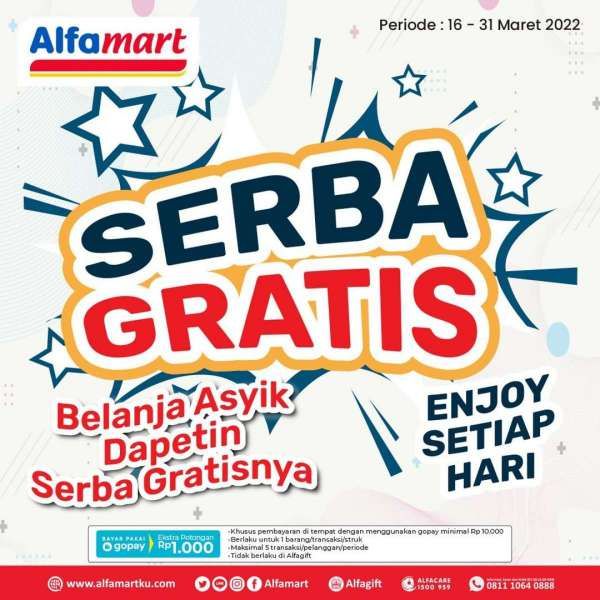 Promo Alfamart Serba Gratis 16-31 Maret 2022, Amunizer Vitamin C Beli 1 Gratis 1