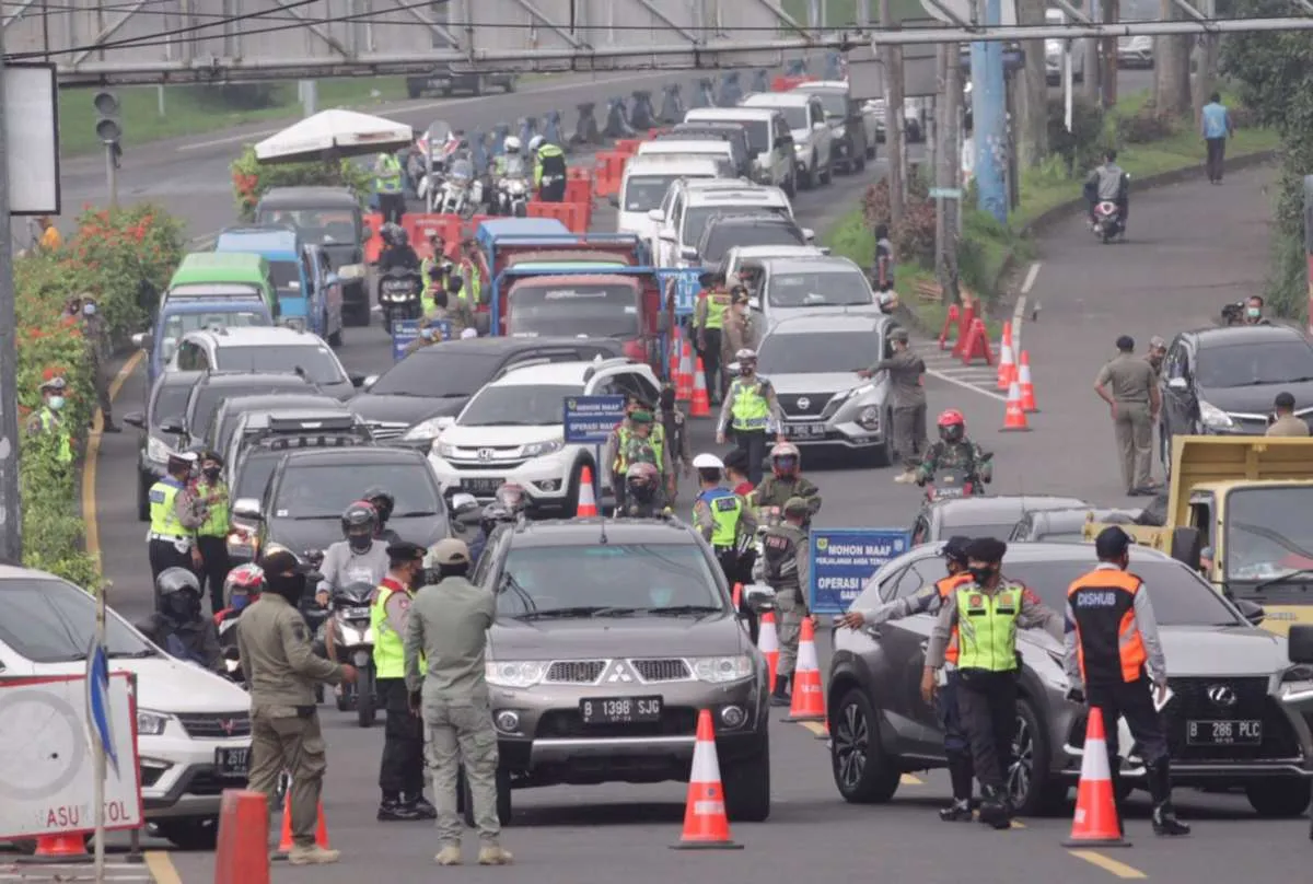 Akhir pekan ini, ganjil genap kembali diberlakukan di Puncak 
