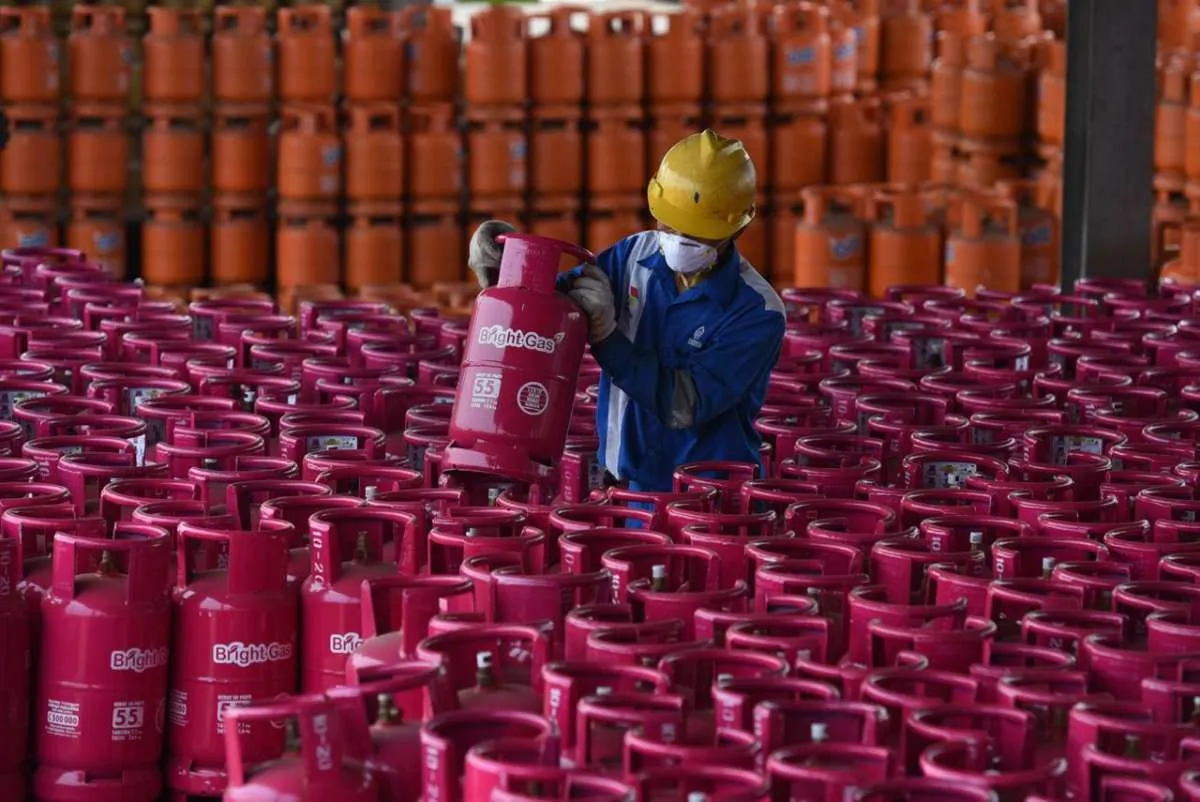 Pertamina menambah pasokan LPG menjelang Lebaran
