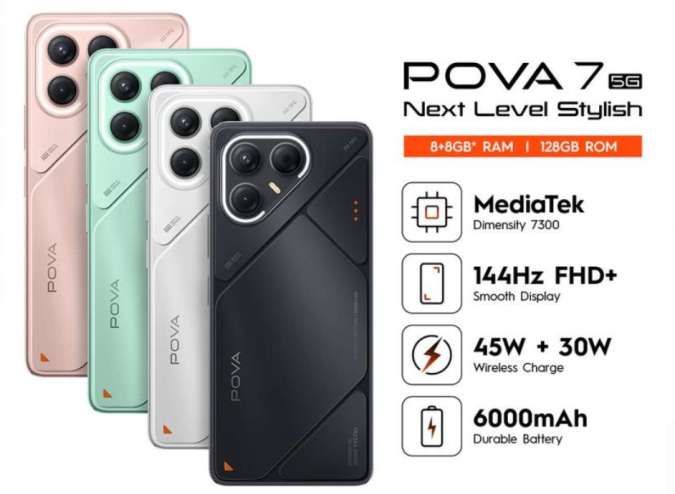 Tecno POVA 7 5G