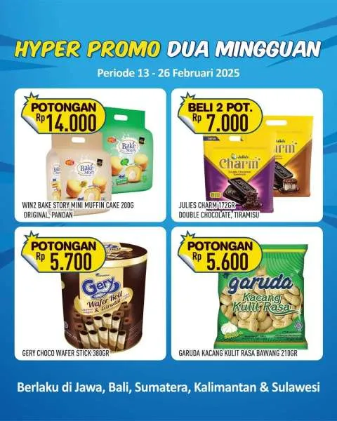 Promo Hypermart Dua Mingguan Periode 13-26 Februari 2025