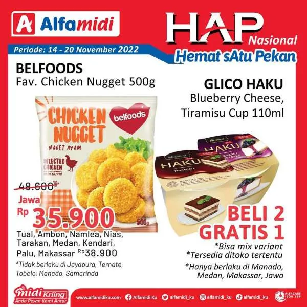 Promo Alfamidi Hemat Satu Pekan Periode 14-20 November 2022