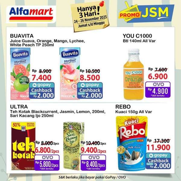 Katalog Promo JSM Alfamart Gajian Terbaru 24-26 November 2023