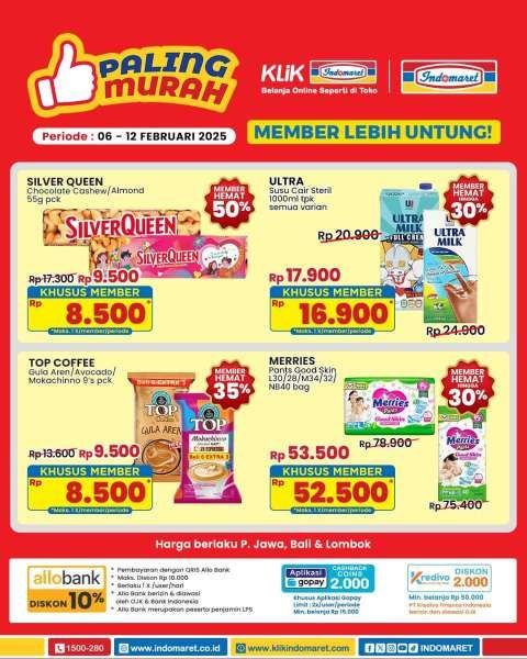 Promo Indomaret 6-12 Februari 2025 Paling Murah