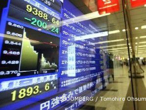 Bursa saham Asia masuki fase menurun