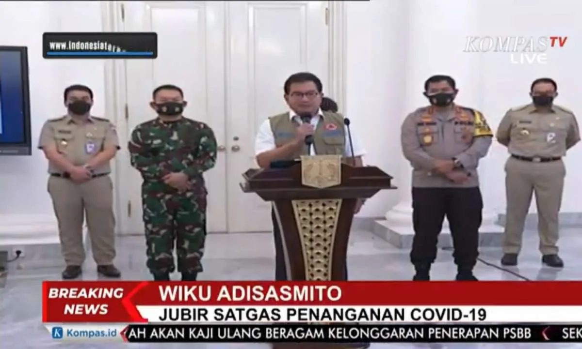 34 Kabupaten/kota ini berubah dari zona merah corona ke zona oranye per 15 September