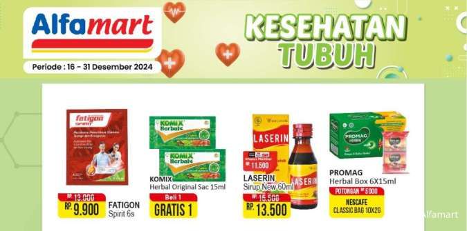 Promo Alfamart Edisi Kesehatan Tubuh, Stimuno Sirup Beli 1 Gratis 1 Minyak Goreng