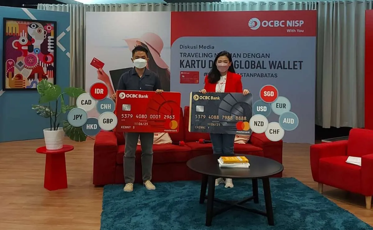 Bidik Transaksi Nasabah di Luar Negeri, OCBC NISP Rilis Kartu Debit Global Wallet