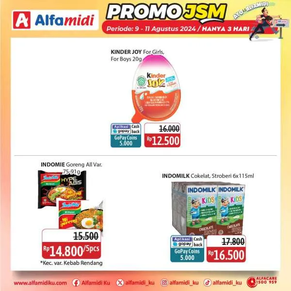 Promo JSM Alfamidi Periode 9-11 Agustus 2024