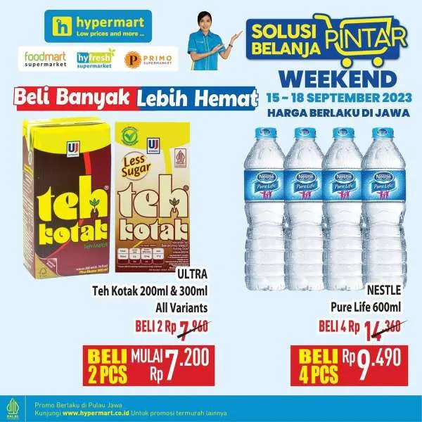 Promo Hypermart Beli Banyak Lebih Hemat Periode 15-18 September 2023