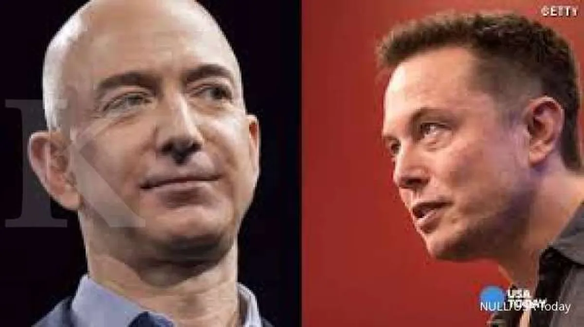 Jeff Bezos Membuat Langkah US$ 120 Juta Melawan Elon Musk
