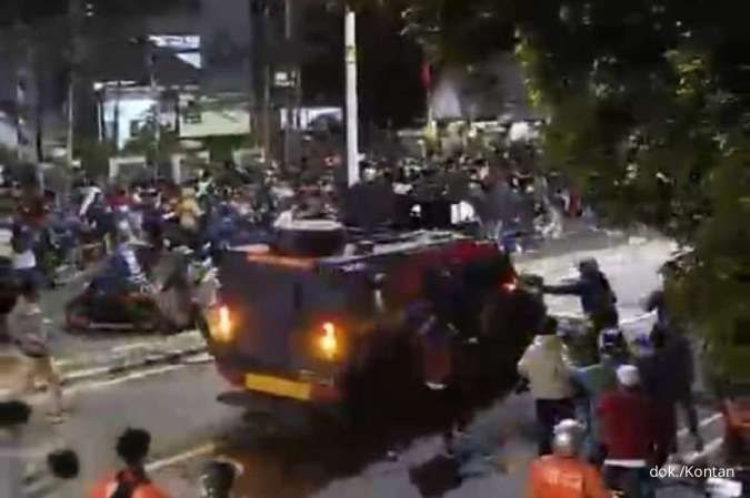 Rantis Brimob Lindas Pengemudi Ojol hingga Tewas saat Demo