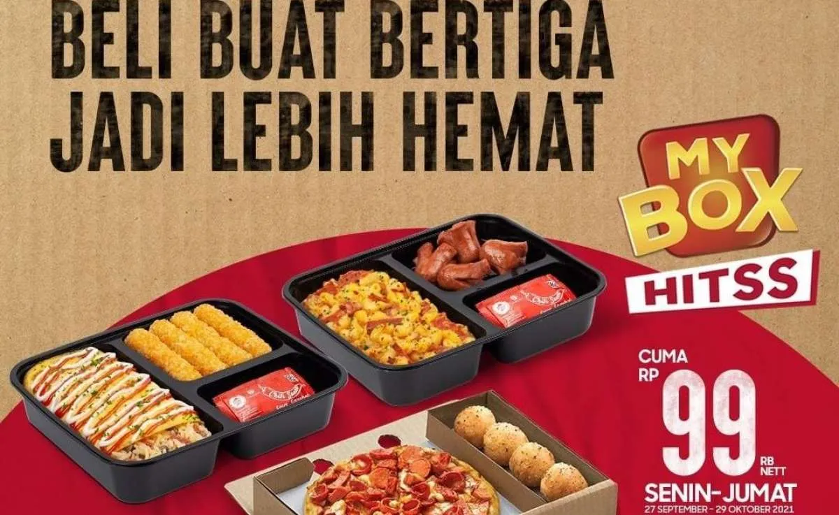 Promo Pizza Hut terbaru sampai 29 Oktober 2021, harga lebih hemat untuk bertiga