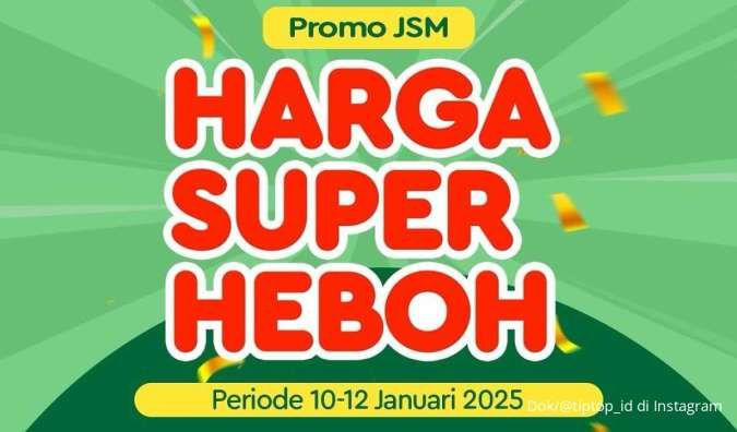 Promo Minyak Goreng Weekend di JSM Tip Top, Alfamart Sampai Superindo 10 Januari 2025