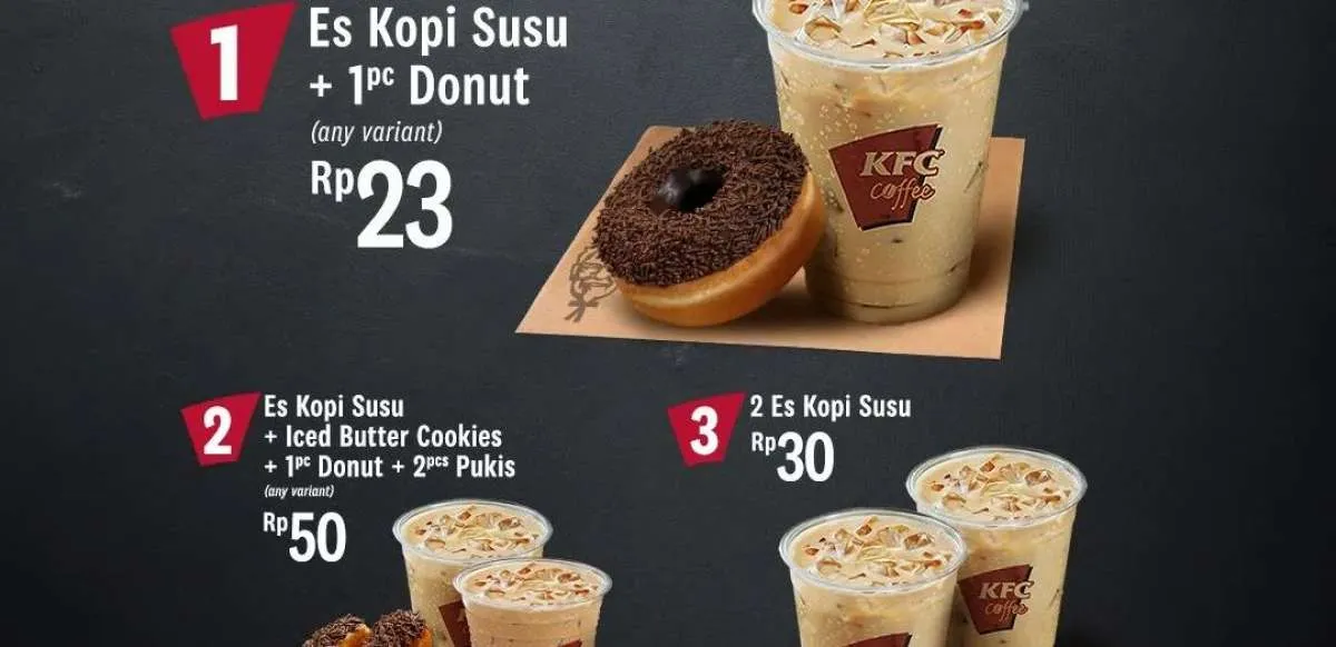 Promo KFC Hari Ini 27 Januari 2023, Promo Kombo Coffee dengan 3 Pilihan Menarik!