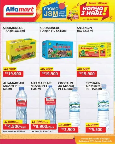 Promo JSM Alfamart Periode 4-6 April 2025