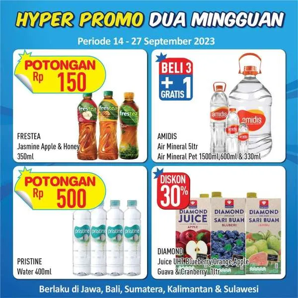 Promo Hypermart Dua Mingguan Periode 14-27 September 2023