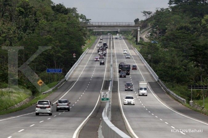 Trans Jawa tersambung, tarif jalan tol Merak-Pasuruan Rp 575.000 selama libur Nataru