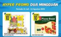 Promo Hypermart Dua Mingguan 31 Juli-13 Agustus 2025, Telur Ayam Kampung Diskon 10%