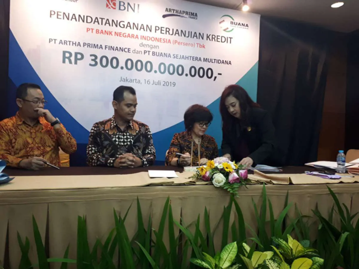 BNI mengucurkan kredit Rp 300 miliar kepada anak perusahaan Sejahtera Grup
