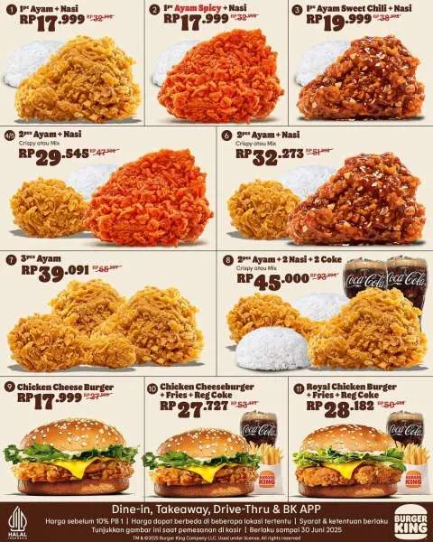Promo Burger King Kupon Mei 1