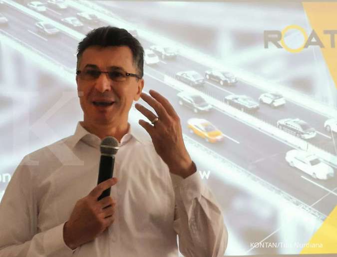 Direktur Utama PT Roatex Indonesia Toll System, Attila Keszeg.