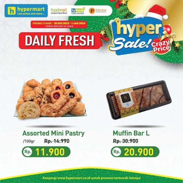 Promo JSM Hypermart Hyper Diskon Weekend Periode 29 Desember 2023-1 Januari 2024