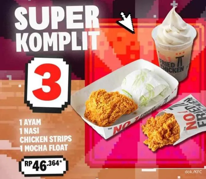 KFC Menu Super Komplit