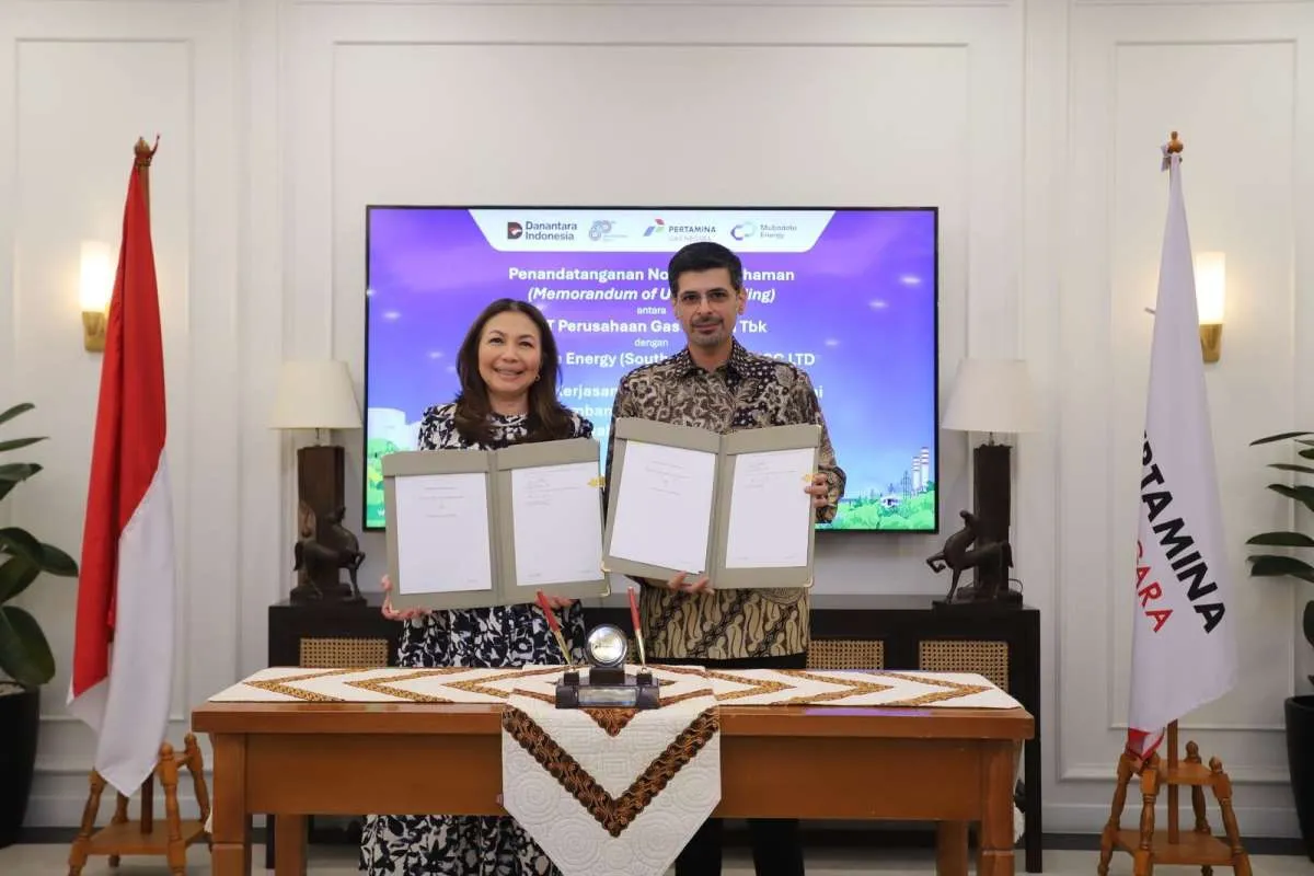 PGN dan Mubadala Jajaki Potensi Pasokan Gas dari Blok Andaman