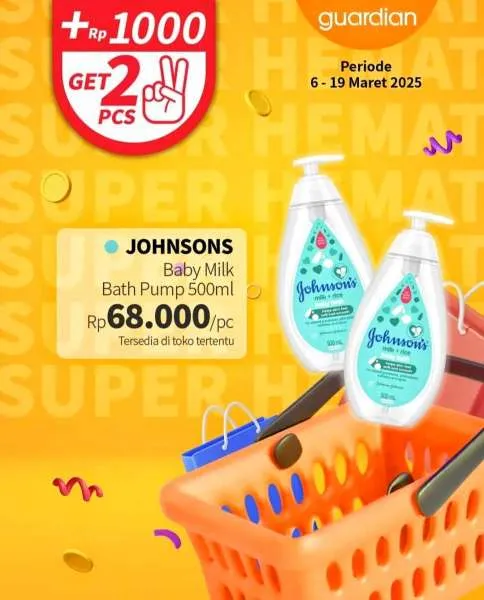 Promo Guardian Super Hemat Periode 6-19 Maret 2025