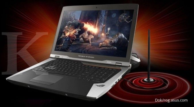 Laptop gaming spesifikasi tertinggi Asus ROG G703GX seharga Rp 90 juta