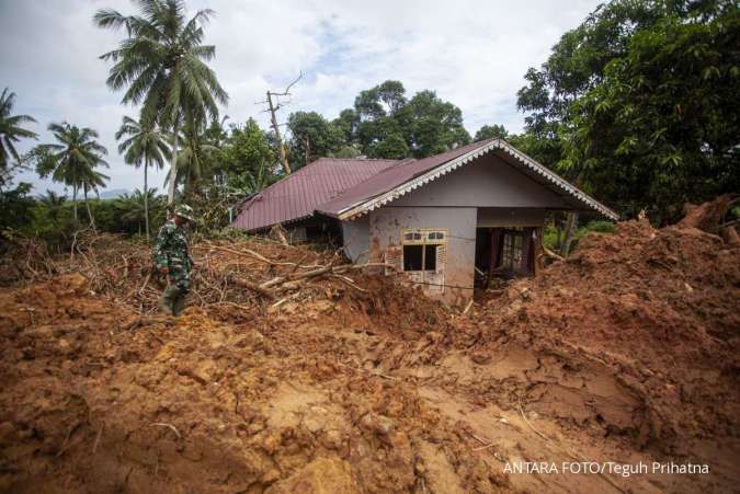 Sebanyak 128 Jiwa Mengungsi Akibat Tanah Longsor di Kabupaten Banjarnegara