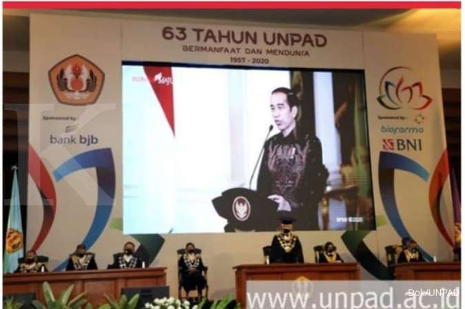 Ultah ke-63, Presiden Jokowi: Semoga UNPAD makin berkontribusi untuk Indonesia maju