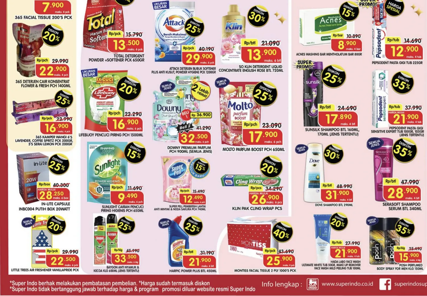 Promo Superindo Weekday Periode 17-20 Maret 2025