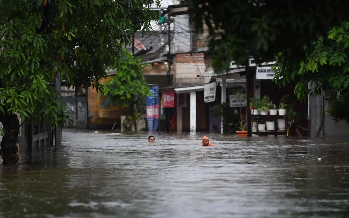 Ini lokasi yang masih tergenang banjir di Jakarta hingga Senin Pagi