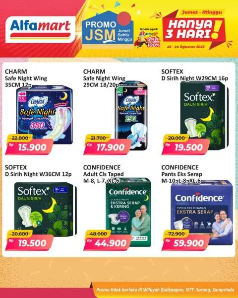 Promo JSM Alfamart Periode 22-24 Agustus 2025
