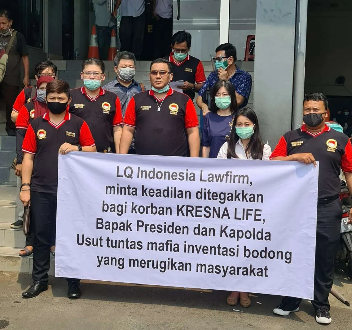 Belasan korban Kresna Life melapor ke Polisi