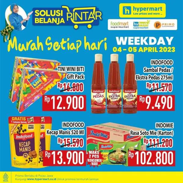 Promo Hypermart Weekday Periode 4-5 April 2023