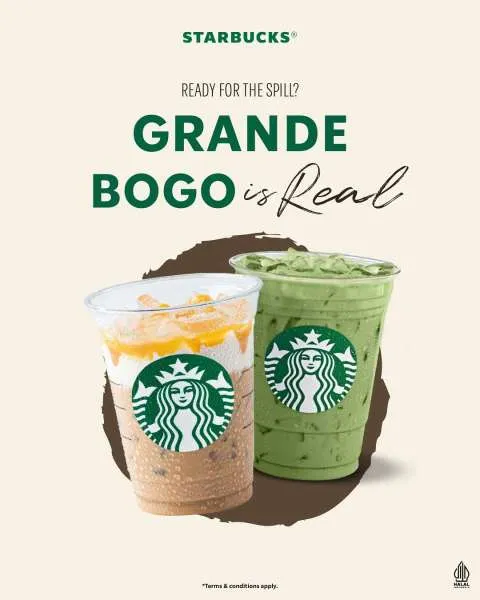 Promo Starbucks Senin Buy 1 Get 1 September