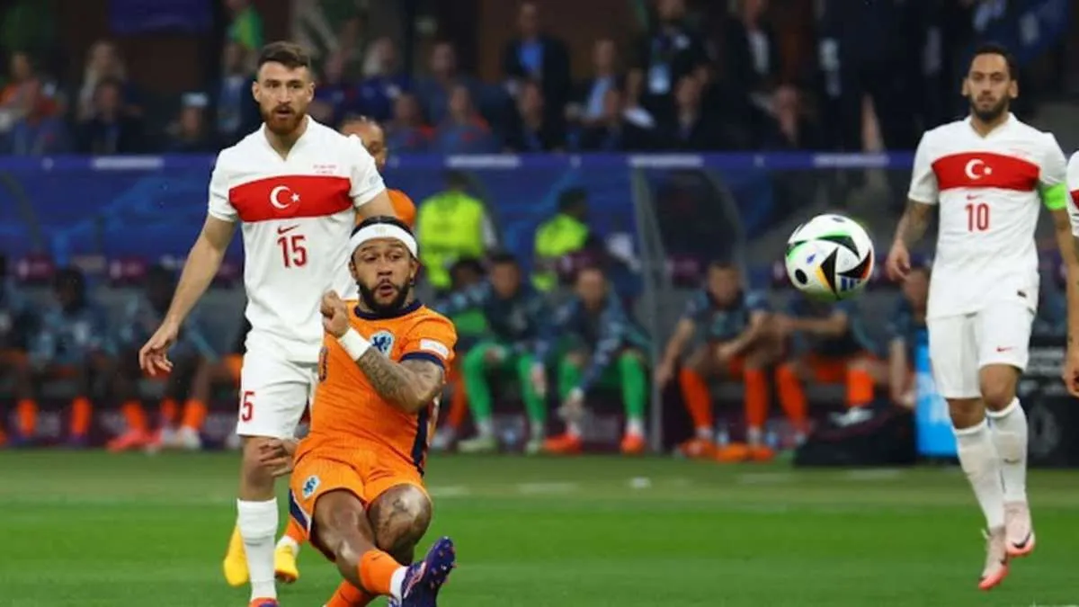 Hasil Pertandingan Perempat Final Euro 2024, Belanda Vs Turki, 2-1, Belanda Lolos  