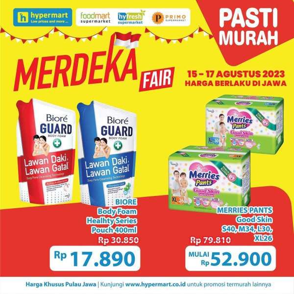 Katalog Promo Hypermart Terbaru 15-17 Agustus 2023, Promo Merdeka