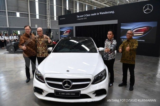 Mobil Mercedes-Benz new C-Class akhirnya diproduksi di dalam negeri
