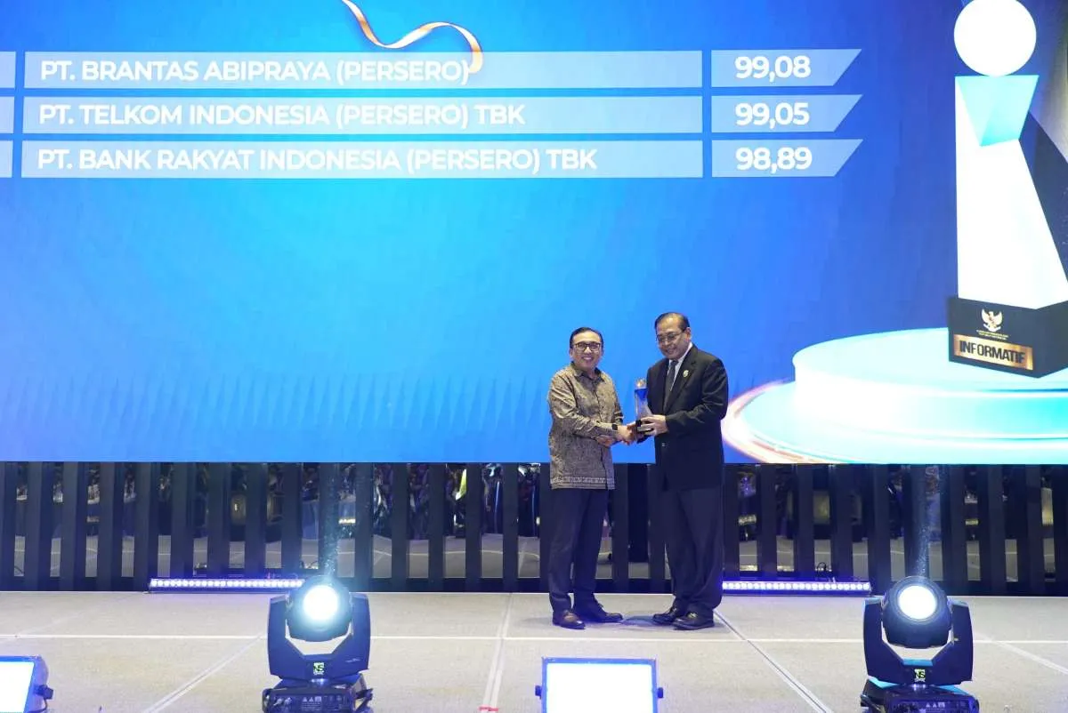 Telkom Raih Peringkat 2 Badan Publik Kualifikasi Informatif kategori BUMN