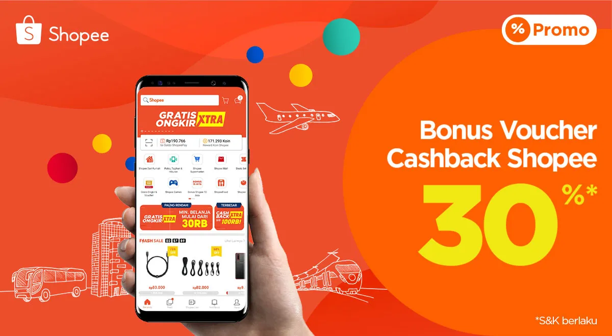 Belanja Semua Produk PegiPegi, Dapat Bonus Voucher Cashback Shopee 30%
