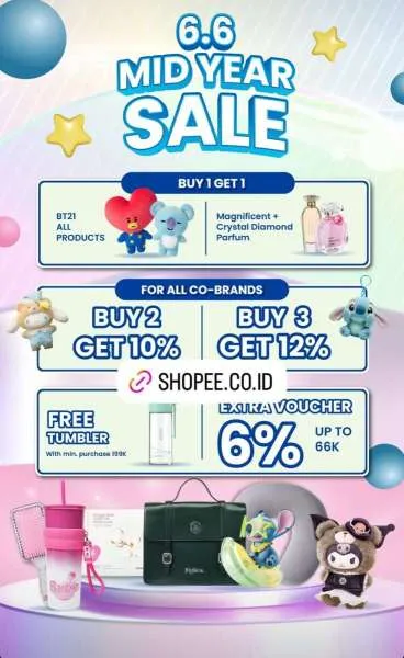 Promo Miniso 6.6 Mid Year Sale
